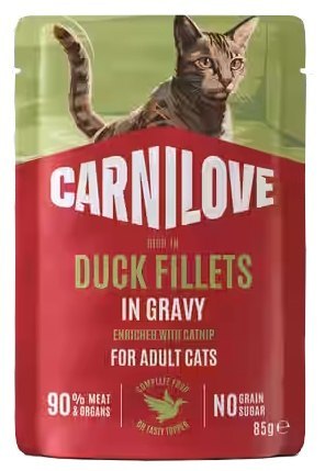 Carnilove Carnilove Cat Duck - kaczka w sosie saszetka 85g