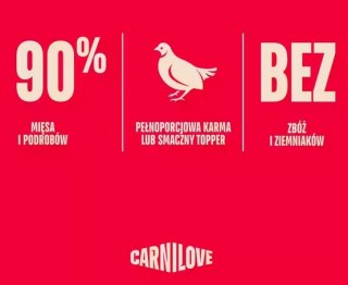 Carnilove Carnilove Cat Quail Sterilised - przepiórka w sosie saszetka 85g