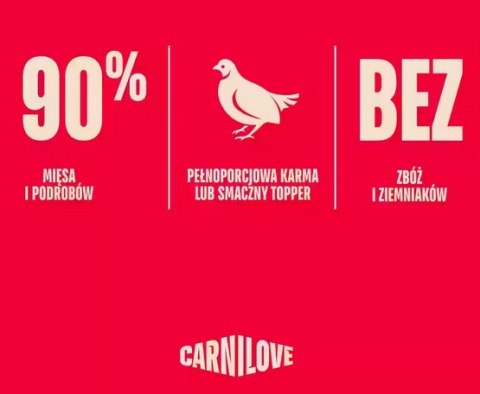 Carnilove Carnilove Cat Quail Sterilised - przepiórka w sosie saszetka 85g
