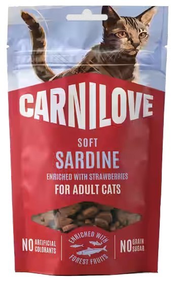 Carnilove Carnilove Cat Soft Snack Sardine 50g