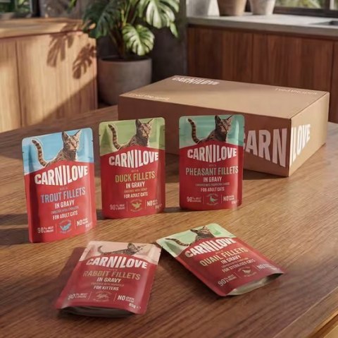 Carnilove Carnilove Cat Trout - pstrąg w sosie saszetka 85g