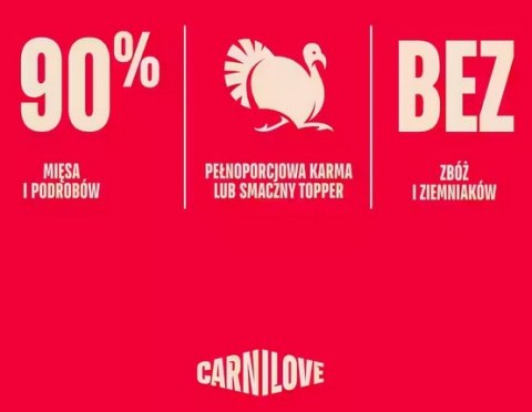 Carnilove Carnilove Cat Turkey - indyk w sosie saszetka 85g