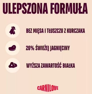 Carnilove Carnilove Dog Active Lamb & Wild Boar Adult - jagnięcina i dzik 1,5kg