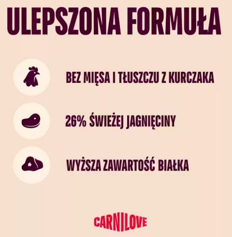 Carnilove Carnilove Dog Active Lamb & Wild Boar Adult - jagnięcina i dzik 1,5kg