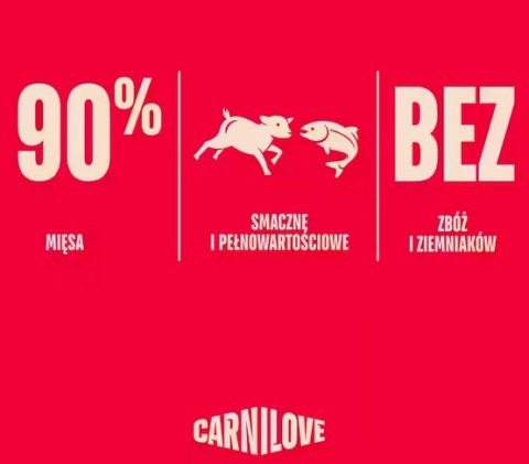 Carnilove Carnilove Dog Jerky Lamb & Salmon - jagnięcina i łosoś 100g