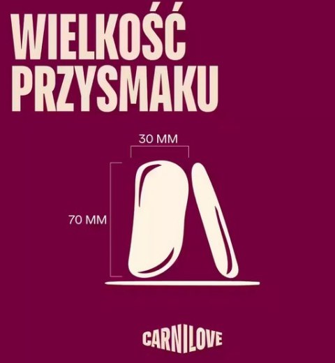 Carnilove Carnilove Dog Jerky Lamb & Salmon - jagnięcina i łosoś 100g
