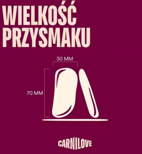 Carnilove Carnilove Dog Jerky Turkey & Rabbit - indyk i królik 100g
