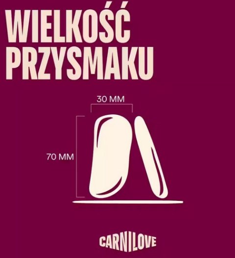 Carnilove Carnilove Dog Jerky Turkey & Venison - indyk i dziczyzna 100g