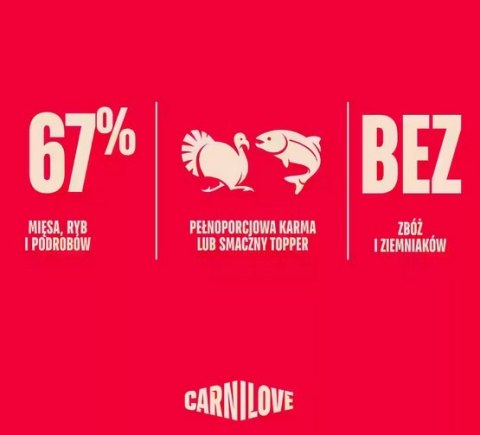 Carnilove Carnilove Dog Salmon & Turkey Adult - łosoś i indyk puszka 400g