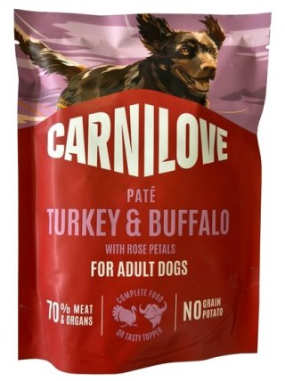 Carnilove Carnilove Dog Turkey & Buffalo - indyk i bawół saszetka 300g