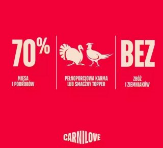 Carnilove Carnilove Dog Turkey & Pheasant - indyk i bażant saszetka 300g