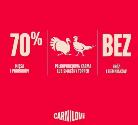 Carnilove Carnilove Dog Turkey & Pheasant - indyk i bażant saszetka 300g