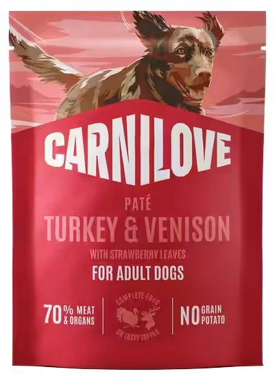 Carnilove Carnilove Dog Turkey & Venison - indyk i dziczyzna saszetka 300g