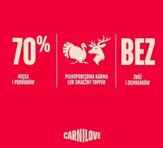 Carnilove Carnilove Dog Turkey & Venison - indyk i dziczyzna saszetka 300g