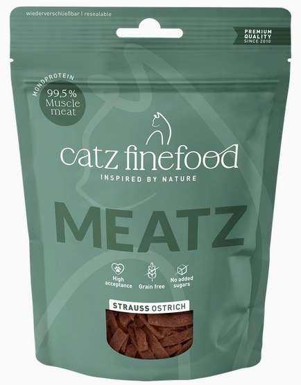 Catz Finefood Catz Finefood Meatz N.17 Struś 45g