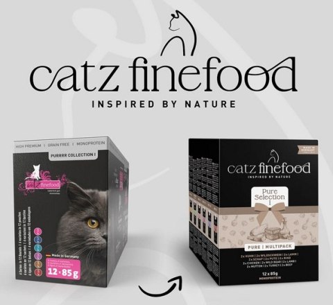 Catz Finefood Catz Finefood Purrrr Collection I saszetki multipack 12x85g