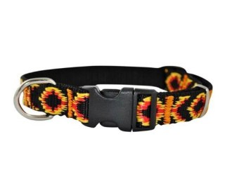 Chaba CHABA Obroża taśma ozdobna regulowana 16mm x 40cm czarna
