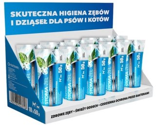 Eurowet Stoma-żel miętowy - pasta do pielęgnacji uzębienia psów i kotów tubka 50g