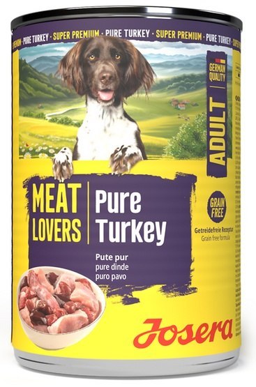 Josera Josera Pies Meat Lovers Pure Indyk puszka 400g