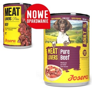 Josera Josera Pies Meat Lovers Pure Wołowina puszka 400g