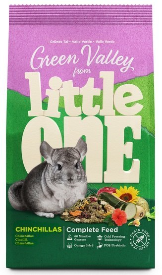 Little One Little One Zielona Dolina Pokarm dla szynszyli 750g