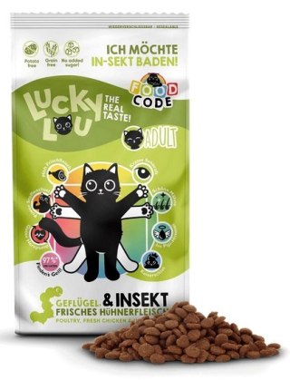 Lucky Lou Lucky Lou Food Code Lifestage Adult Drób & Owady 750g