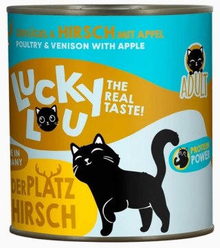 Lucky Lou Lucky Lou Lifestage Adult Drób i jeleń puszka 800g