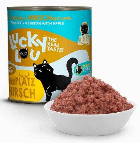 Lucky Lou Lucky Lou Lifestage Adult Drób i jeleń puszka 800g