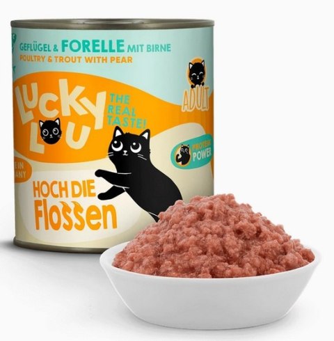 Lucky Lou Lucky Lou Lifestage Adult Drób i pstrąg puszka 800g