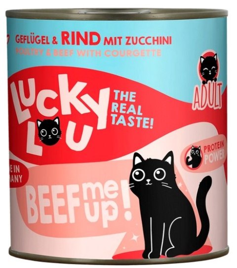 Lucky Lou Lucky Lou Lifestage Adult Drób i wołowina puszka 800g