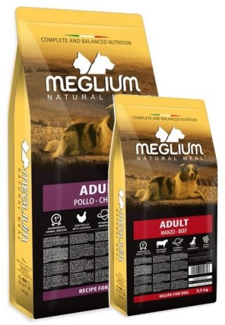 Meglium Meglium Dog Adult Chicken Sucha karma z kurczakiem 14kg + 2,5kg Gratis