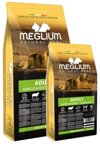 Meglium Meglium Dog Adult Lamb & Rice Sucha karma z jagnięciną 14kg +2,5kg Gratis