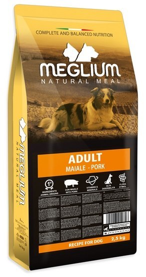 Meglium Meglium Dog Adult Pork 2,5kg