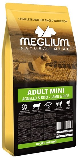 Meglium Meglium Dog Mini Adult Lamb & Rice 7kg
