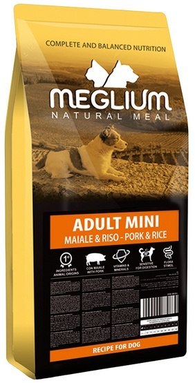 Meglium Meglium Dog Mini Adult Pork & Rice 7kg