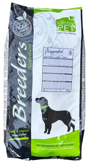 Primordial Primordial Breeders Dog Grain Free Adult Tuna & Lamb 20kg