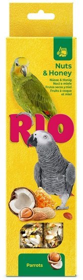 Rio Rio Kolby dla papug orzechy i miód 2szt