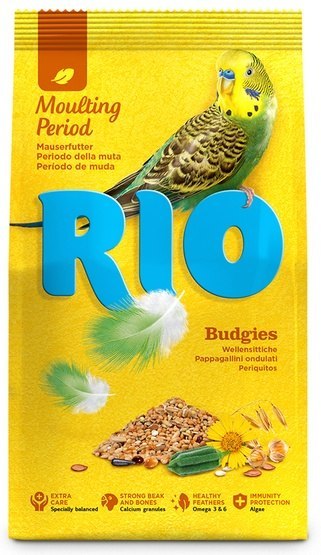 Rio Rio Pokarm dla papużek falistych w okresie pierzenia 500g