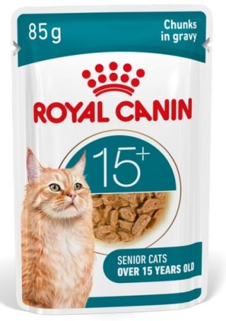 Royal Canin Feline Royal Canin Ageing +15 karma mokra dla kotów dojrzałych w sosie saszetka 85g