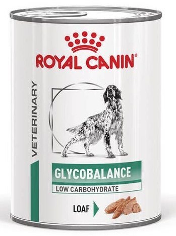 Royal Canin Veterinary Diet Royal Canin Veterinary Diet Canine Glycobalance Low Carbohydrate Loaf puszka 410g