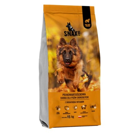 Snax Daily karma dla psa z witaminami 15 kg Snax