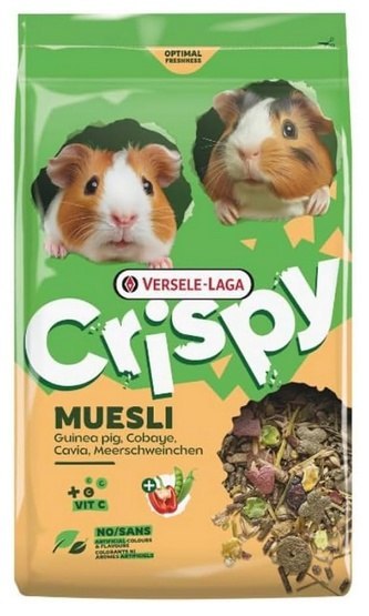 Versele-Laga Versele-Laga Crispy Muesli Guinea Pig - pokarm dla świnki morskiej 850g