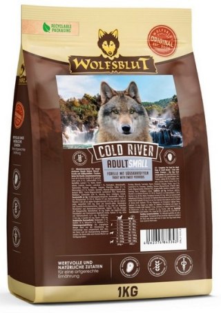 Wolfsblut Wolfsblut Dog Cold River Small - pstrąg i bataty 1kg