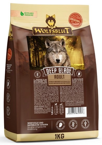Wolfsblut Wolfsblut Dog Deep Glade Adult - jeleń i bawół 1kg