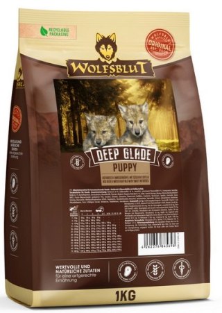 Wolfsblut Wolfsblut Dog Deep Glade Puppy - jeleń i bawół 1kg