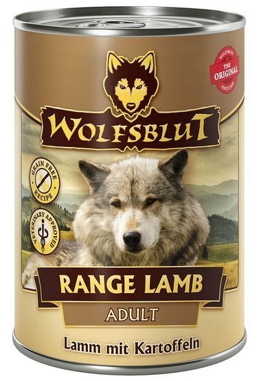 Wolfsblut Wolfsblut Dog Range Lamb Adult - jagnięcina i ziemniaki puszka 395g