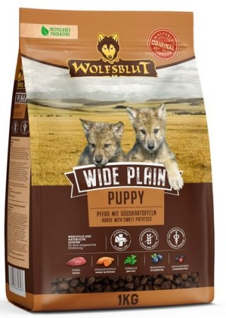 Wolfsblut Wolfsblut Dog Wide Plain Puppy - konina i bataty 1kg