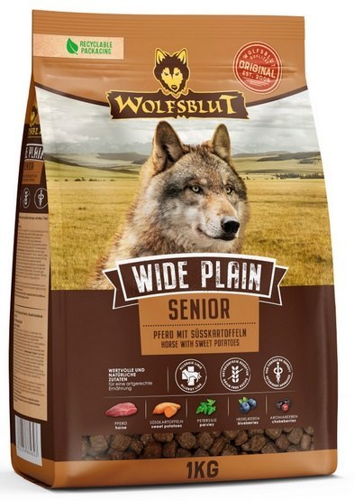 Wolfsblut Wolfsblut Dog Wide Plain Senior - konina i bataty 1kg