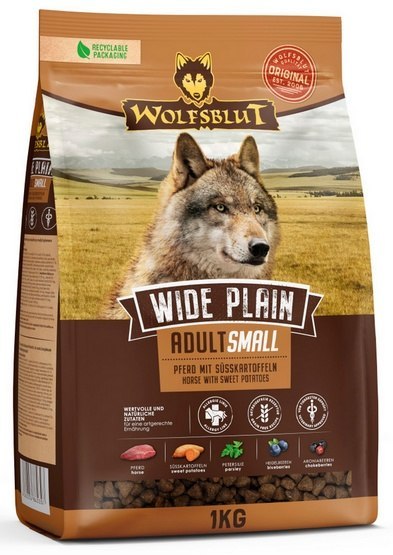 Wolfsblut Wolfsblut Dog Wide Plain Small - konina i bataty 1kg