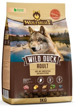 Wolfsblut Wolfsblut Dog Wild Duck Adult - kaczka i ziemniaki 1kg